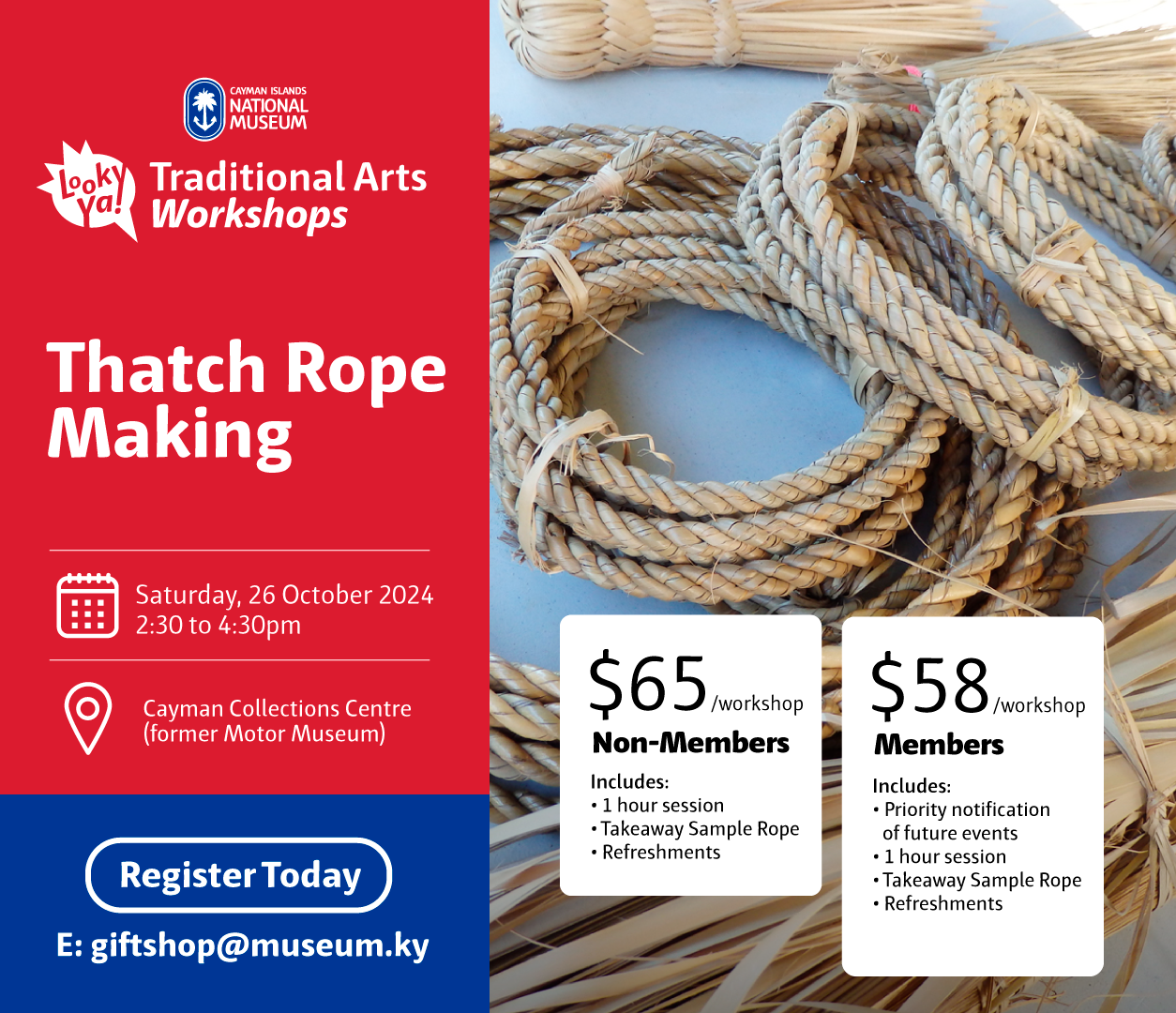 Traditional Arts Workshop - Rope Making